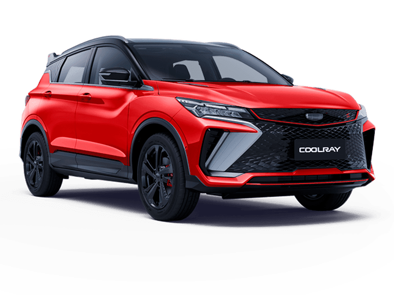 Купить Geely Coolray NEW в Сургуте - Красный