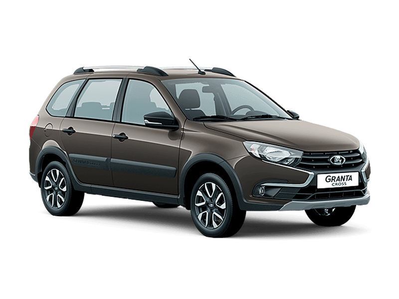 Купить Lada Granta Cross в Сургуте - Серебристо-темно-серый «Борнео» (633) - металлик